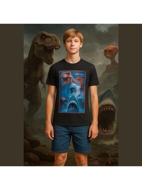 Adult Unisex Universal Movies Mineral Wash T-shirt (Size XS, NWT)